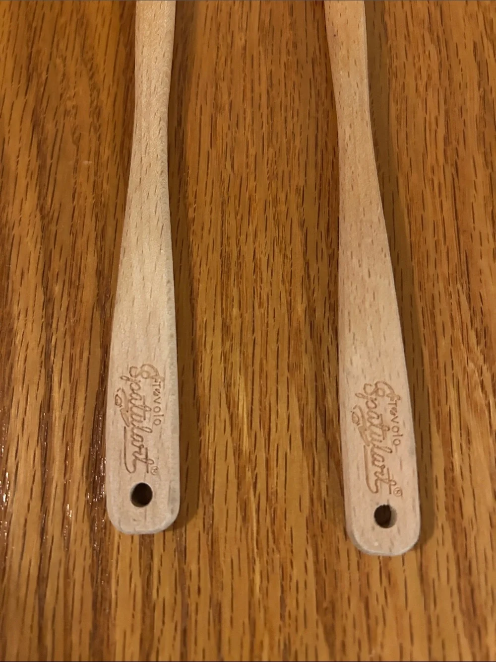 Sur La Table Set of two Winter / Holiday Snowflake & Polar Bear Mini Spatulas